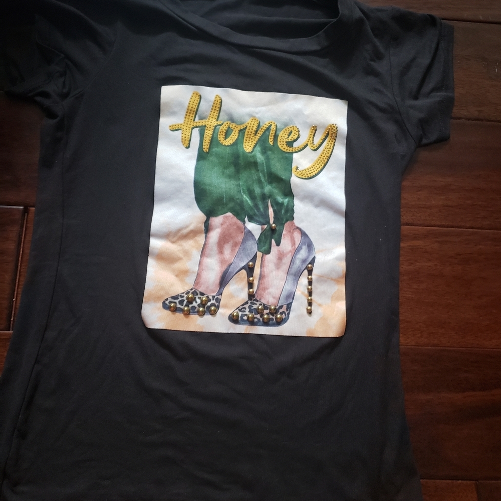 Women Honey Graphic Tee